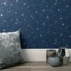 Crown Wallpaper Starlight Navy Wallpaper 2 Crown Wallpaper Starlight Navy Wallpaper -Modern Rugs Home 30680457
