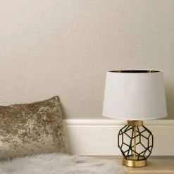 Fine Décor Wallpaper Quartz Textured Gold Wallpaper