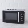 Dunelm Black 20L 700W Manual Microwave 1 Dunelm Black 20L 700W Manual Microwave -Modern Rugs Home 30685413