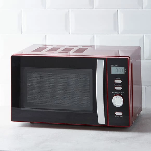 Dunelm Spectrum 20L 700W Red Microwave 3 Dunelm Spectrum 20L 700W Red Microwave