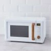 Dunelm White Contemporary Microwave 1 Dunelm White Contemporary Microwave -Modern Rugs Home 30686456