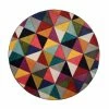 Dunelm Samba Geometric Circle Rug 1 Dunelm Samba Geometric Circle Rug -Modern Rugs Home 30690302