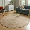 Flair Jute Circle Rug