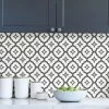 Fine Décor Wallpaper Algarve Black Self Adhesive Backsplash Tiles 2 Fine Décor Wallpaper Algarve Black Self Adhesive Backsplash Tiles -Modern Rugs Home 30704050