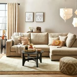 Dunelm Jute Design Woven Rug -Modern Rugs Home 30705167 alt07