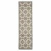 Nourison Cozumel Ditzy Indoor Outdoor Runner -Modern Rugs Home 30705979