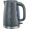 Russell Hobbs Honeycomb Kettle Grey 1 Russell Hobbs Honeycomb Kettle Grey -Modern Rugs Home 30713877
