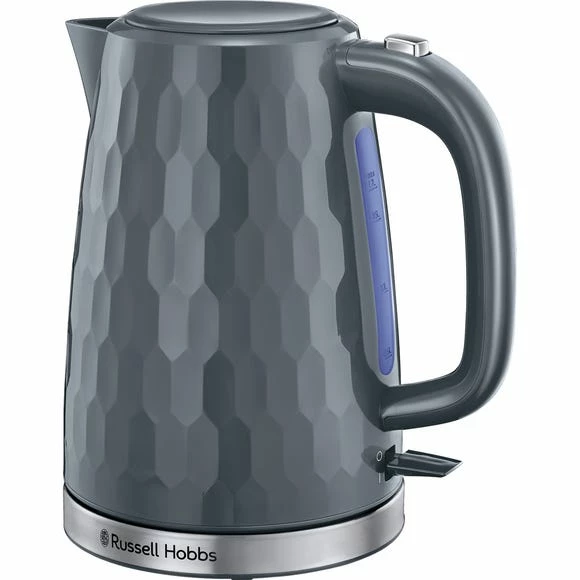 Russell Hobbs Honeycomb Kettle Grey 3 Russell Hobbs Honeycomb Kettle Grey