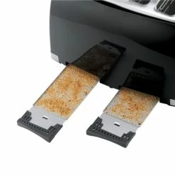 Russell Hobbs Honeycomb 4 Slice Toaster Black -Modern Rugs Home 30713879 alt03