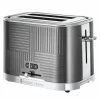 Russell Hobbs Geo Steel 2 Slice Toaster 2 Russell Hobbs Geo Steel 2 Slice Toaster -Modern Rugs Home 30714031