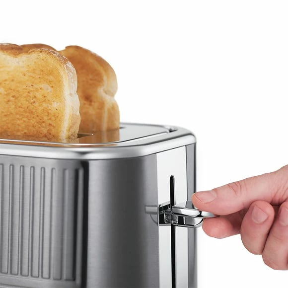 Russell Hobbs Geo Steel 2 Slice Toaster 4 Russell Hobbs Geo Steel 2 Slice Toaster - Image 2