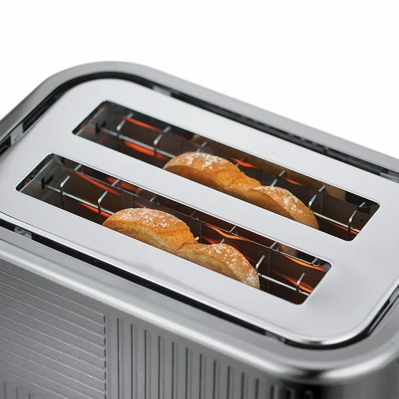 Russell Hobbs Geo Steel 2 Slice Toaster 5 Russell Hobbs Geo Steel 2 Slice Toaster - Image 3