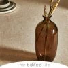 The Edited Life Brown Recycled Glass Bottle Vase 1 The Edited Life Brown Recycled Glass Bottle Vase -Modern Rugs Home 30716175