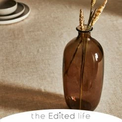The Edited Life Brown Recycled Glass Bottle Vase
