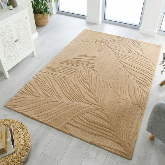 Dunelm Exclusive Lino Leaf Rug 2 Dunelm Exclusive Lino Leaf Rug