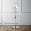 Dunelm 16" Chrome Pedestal Fan 2 Dunelm 16" Chrome Pedestal Fan -Modern Rugs Home 30720799