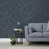 Crown Wallpaper Crown Diamond Fractal Navy Silver Wallpaper 2 Crown Wallpaper Crown Diamond Fractal Navy Silver Wallpaper -Modern Rugs Home 30724171