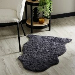 Dunelm Curly Single Sheepskin Rug