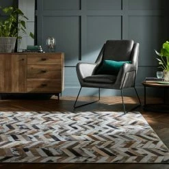 Dunelm Jesse Faux Cowhide Rug