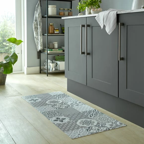 Practimat Purity Tile Vinyl Runner 3 Practimat Purity Tile Vinyl Runner