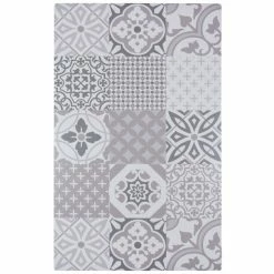 Practimat Purity Tile Vinyl Runner 9 Practimat Purity Tile Vinyl Runner -Modern Rugs Home 30731338 alt01