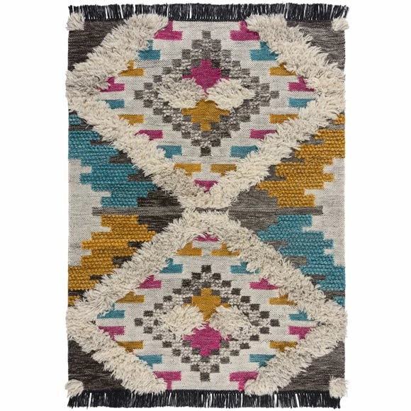 Dunelm Cameron Wool Rug 4 Dunelm Cameron Wool Rug - Image 2