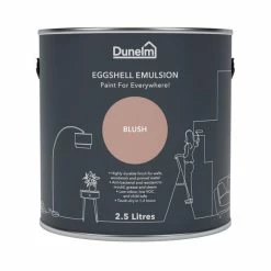 Dunelm Blush Eggshell Emulsion Paint 8 Dunelm Blush Eggshell Emulsion Paint -Modern Rugs Home 30732914 alt01