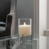 Dunelm LED Candle With Gold Stand 2 Dunelm LED Candle With Gold Stand -Modern Rugs Home 30734425