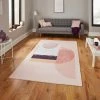 Think Rugs Michelle Collins Rose Geometric Rug -Modern Rugs Home 30736938