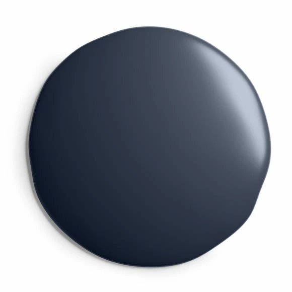 Dunelm Luxe Navy Eggshell Emulsion Paint 5 Dunelm Luxe Navy Eggshell Emulsion Paint - Image 3