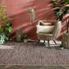 Dunelm Sunset Terracotta Mix Indoor Outdoor Rug -Modern Rugs Home 30741477