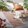 Dunelm Sunset Terracotta Mix Indoor Outdoor Runner -Modern Rugs Home 30741478
