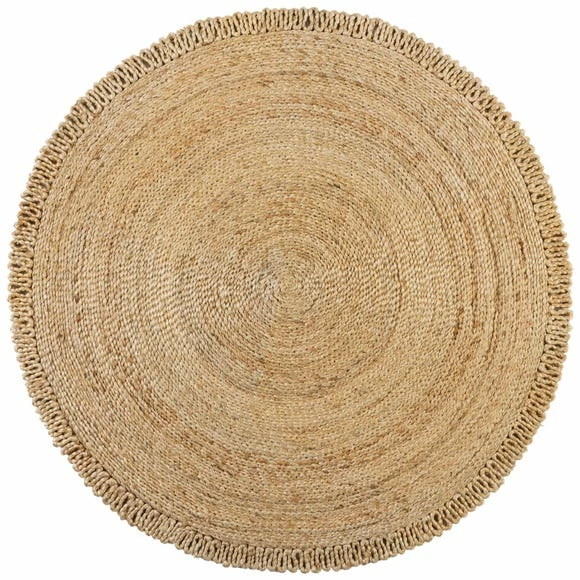 Dunelm Eta Jute Circle Rug 4 Dunelm Eta Jute Circle Rug - Image 2