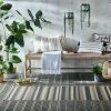 Dunelm Stripe Indoor Outdoor Runner -Modern Rugs Home 30742011