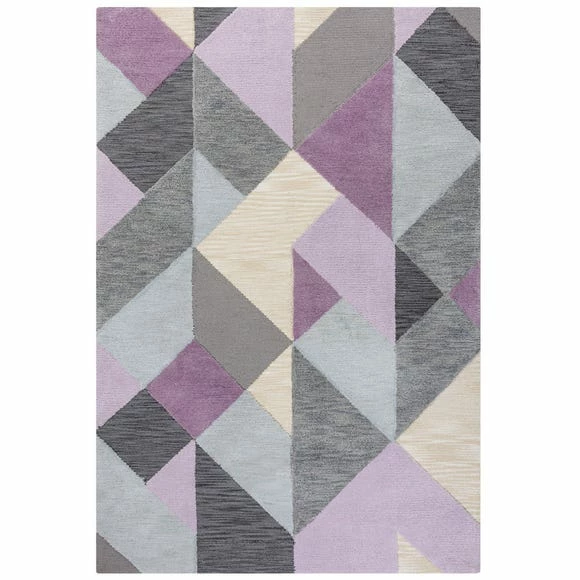 Dunelm Icon Geometric Rug 4 Dunelm Icon Geometric Rug - Image 2