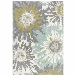 Dunelm Soft Floral Rug -Modern Rugs Home 30742215 alt01