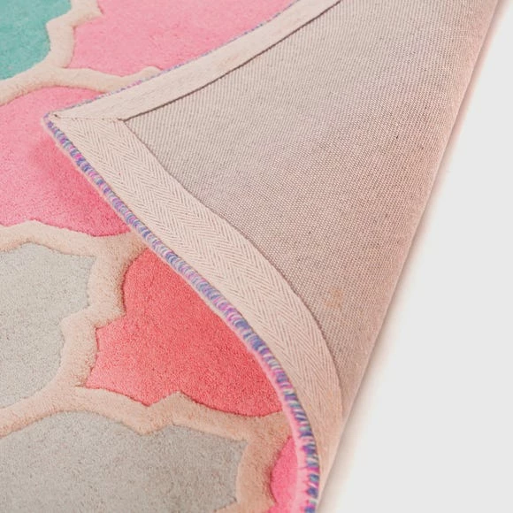 Dunelm Rosella Geometric Rug 7 Dunelm Rosella Geometric Rug - Image 5