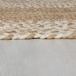 Dunelm Wistow Jute Oval Runner -Modern Rugs Home 30748934 alt03