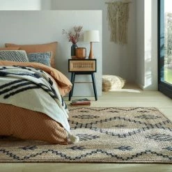 Dunelm Habib Printed Jute Rug