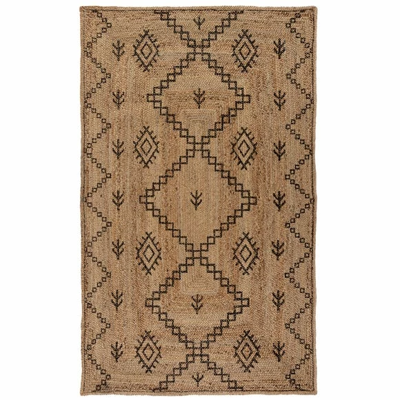 Dunelm Habib Printed Jute Rug 4 Dunelm Habib Printed Jute Rug - Image 2