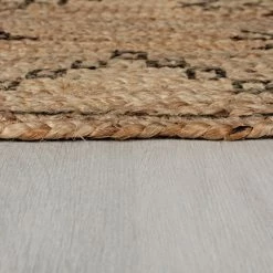 Dunelm Habib Printed Jute Braid Runner 10 Dunelm Habib Printed Jute Braid Runner -Modern Rugs Home 30748943 alt03