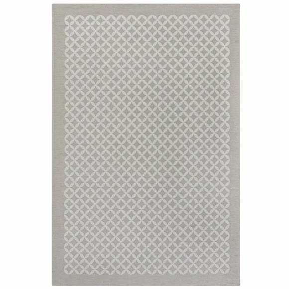 Dunelm Purity Trellis Flatweave Rug 4 Dunelm Purity Trellis Flatweave Rug - Image 2