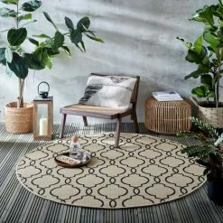Flair Milan Indoor Outdoor Circle Rug