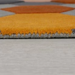 Flair Munro Rust Rug -Modern Rugs Home 30751352 alt03