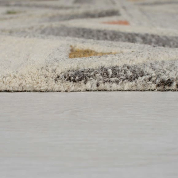 Dunelm River Geometric Rug 6 Dunelm River Geometric Rug - Image 4