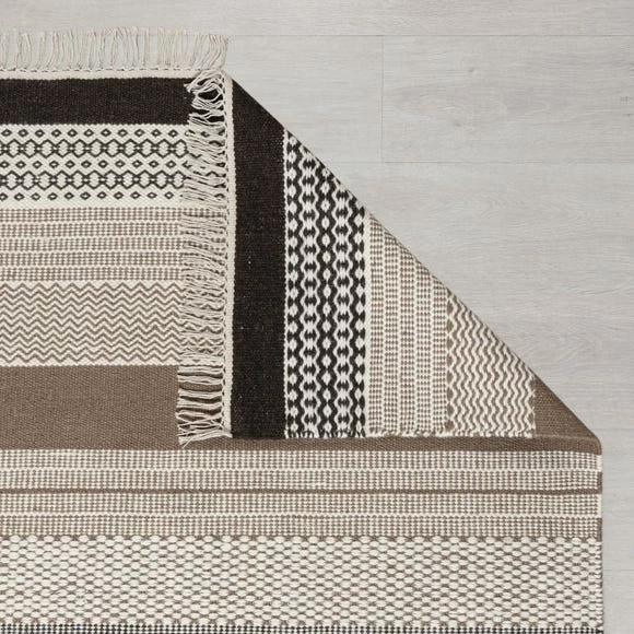 Dunelm Serena Stripe Rug 7 Dunelm Serena Stripe Rug - Image 5