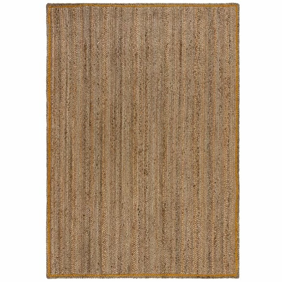 Dunelm Caleb Jute Border Rug 4 Dunelm Caleb Jute Border Rug - Image 2