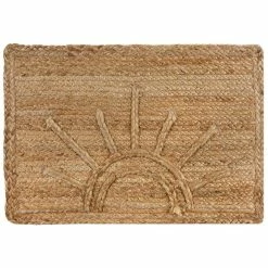 Dunelm Jute Sunrise Doormat -Modern Rugs Home 30756121 alt01