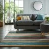 Dunelm Cyrus Wool Stripe Rug -Modern Rugs Home 30757067