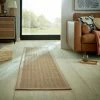 Dunelm Sisal Border Runner -Modern Rugs Home 30757068